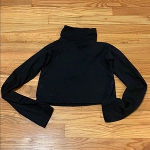 Cropped Turtleneck